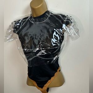 Trickz N Treatz Psychedella Black Space Girl Costume NWT S *READ DESCRIPTION*